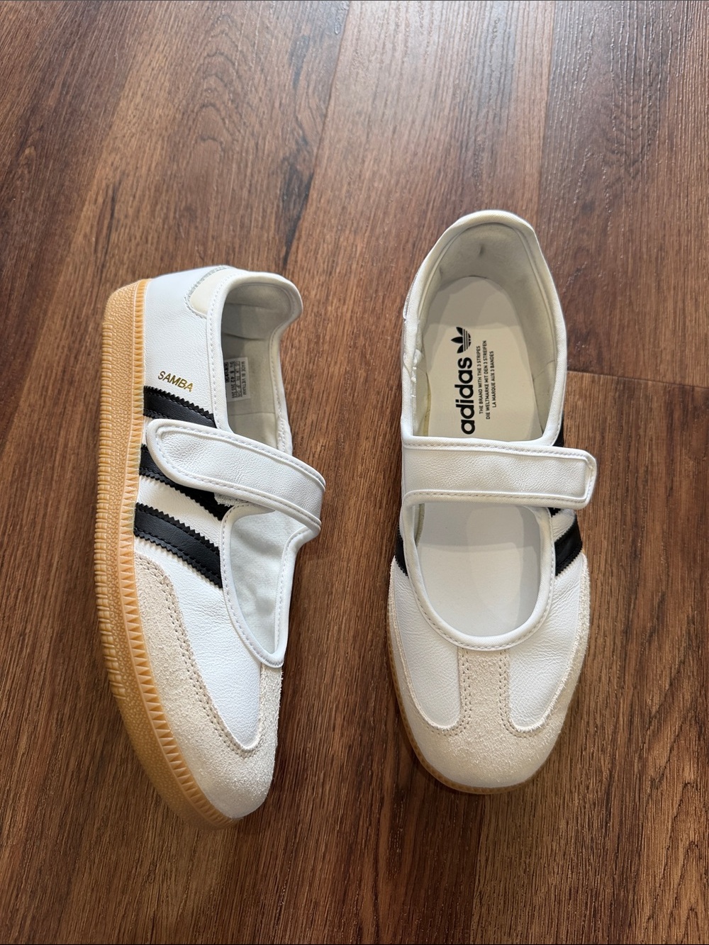 New Adidas Sambas Mary Jane Shoes - Picture 3 of 5